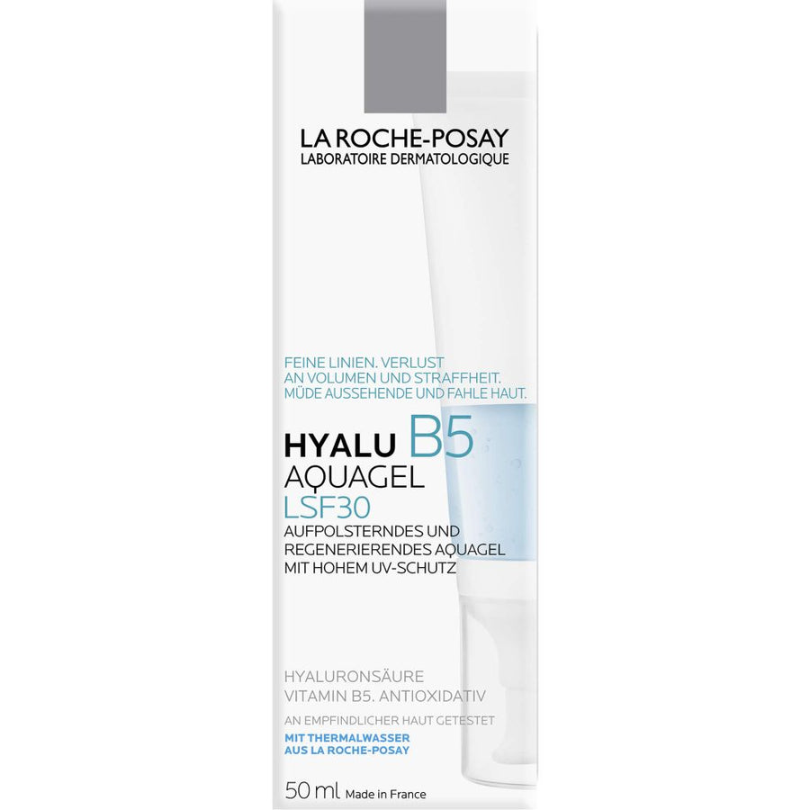 ROCHE-POSAY Hyalu B5 Aquagel LSF 30 — 50 ml — reference packaging