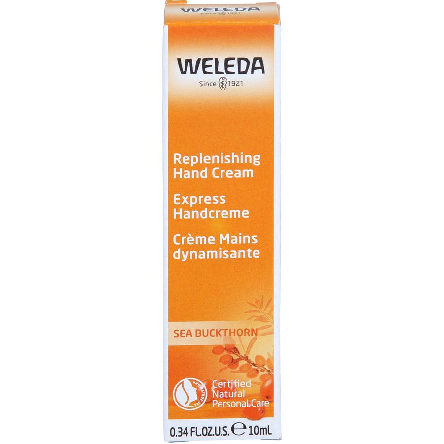 WELEDA Sanddorn Express Handcreme — 10 ml — reference packaging