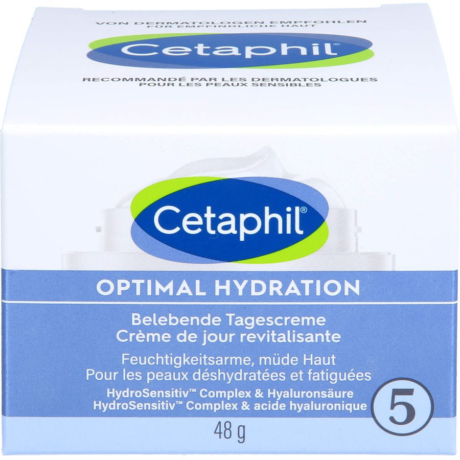 CETAPHIL Optimal Hydration belebende Tagescreme — 48 g — reference packaging