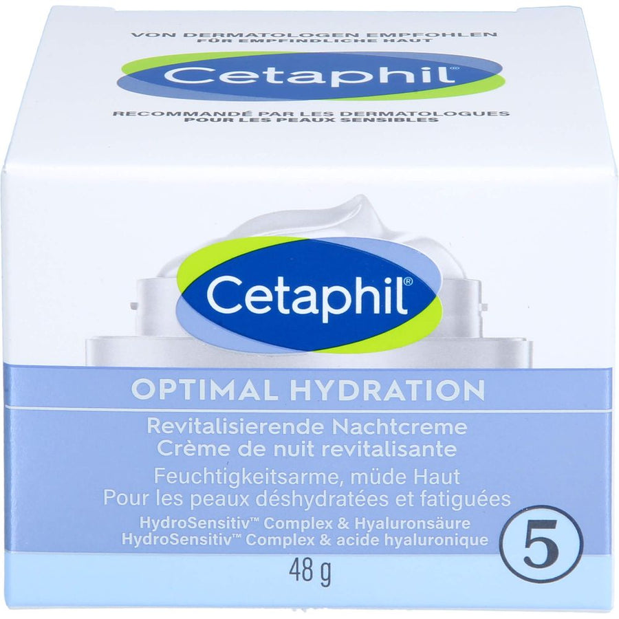 CETAPHIL Optimal Hydration revitalisier.Nachtcreme — 48 g — reference packaging