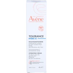 Avène Tolerance HYDRA-10 Moisturising Cream — 40 ml — reference packaging