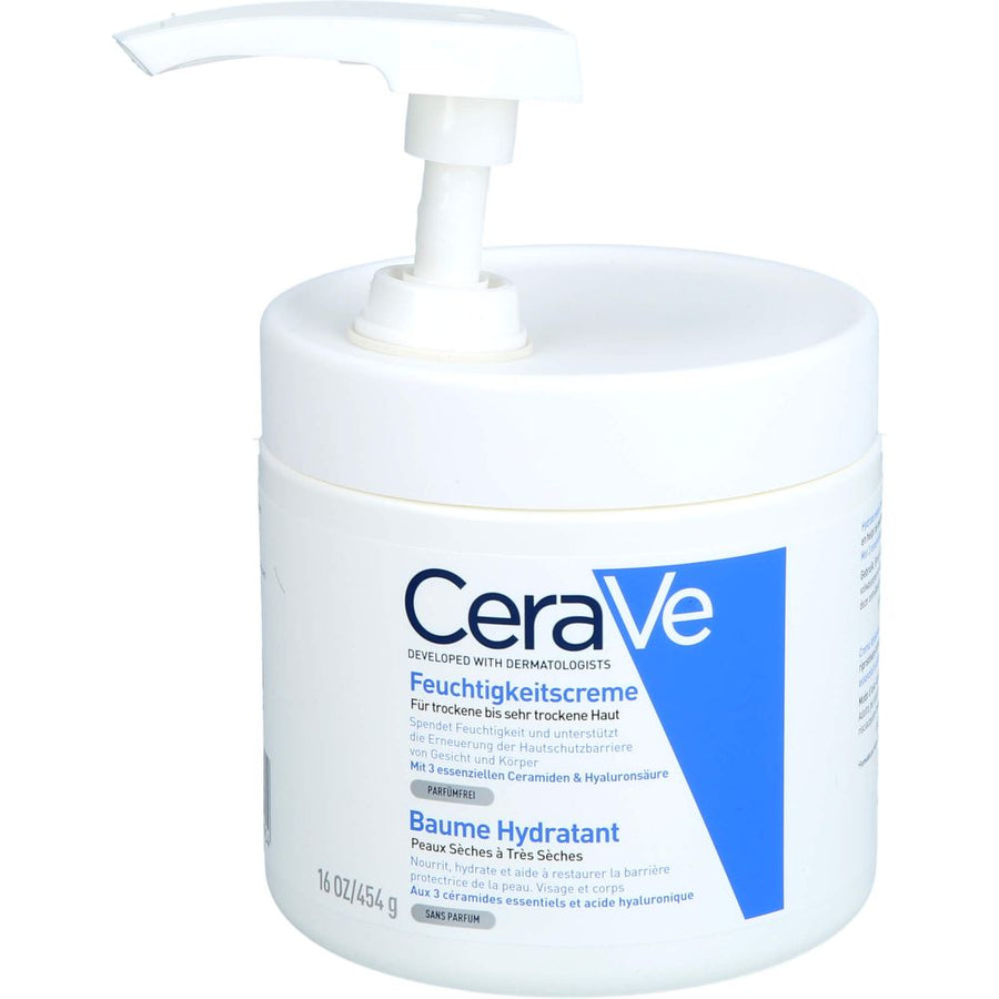 CERAVE Feuchtigkeitscreme Pumpe — 454 g — reference packaging