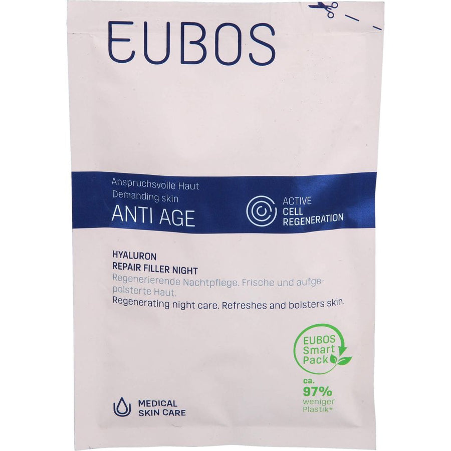 EUBOS ANTI-AGE Hyaluron Repair Filler Night Nf.Btl — 50 ml — reference packaging