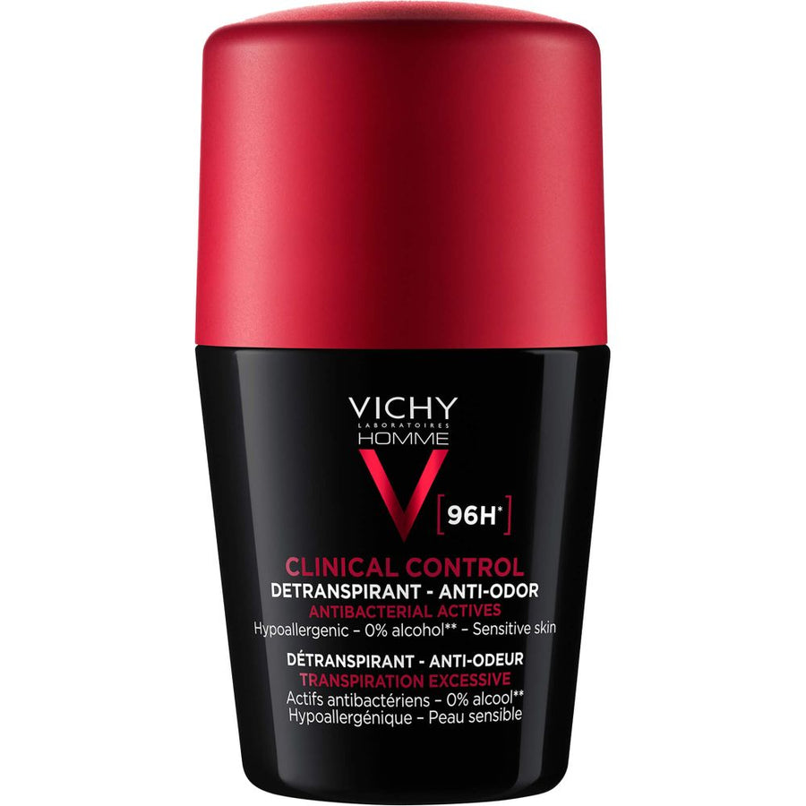VICHY HOMME Deo Clinical Control 96h Roll-on — 50 ml — reference packaging