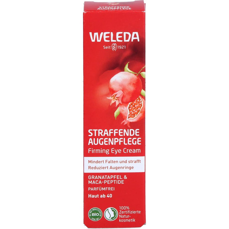 WELEDA straffende Augenpflege Granatapfel & Maca — 12 ml — reference packaging