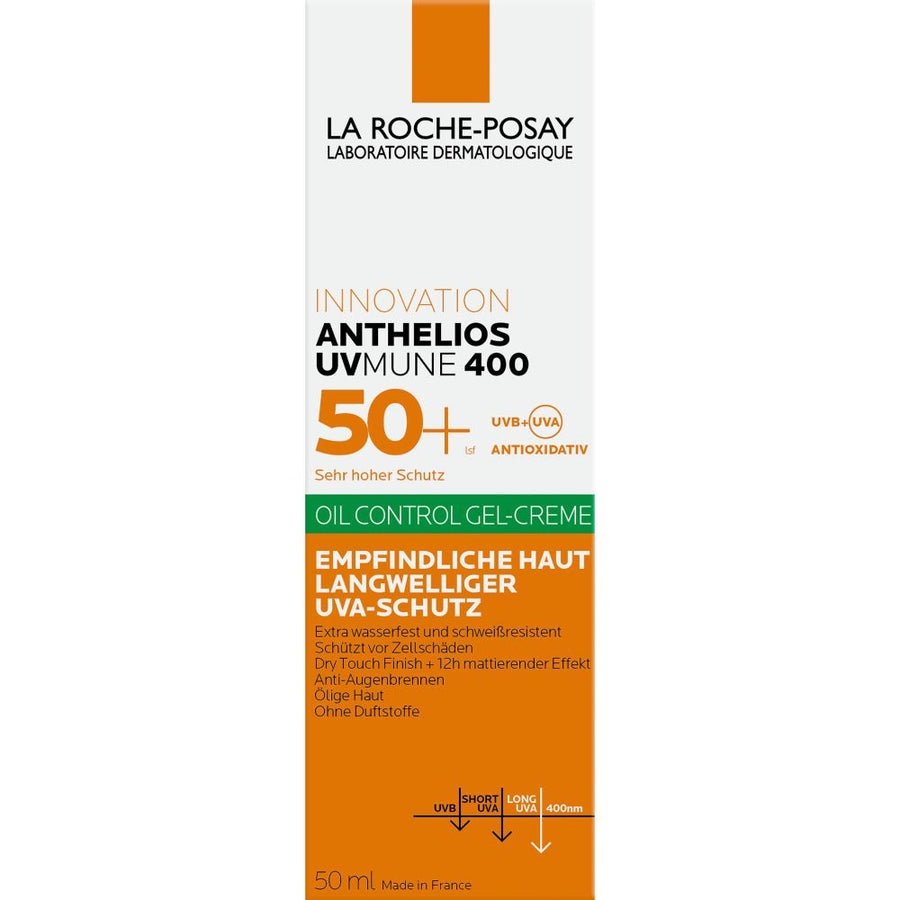 ROCHE-POSAY Anthelios Oil Contr.Gel-Cre.UVMune 400 — 50 ml — reference packaging