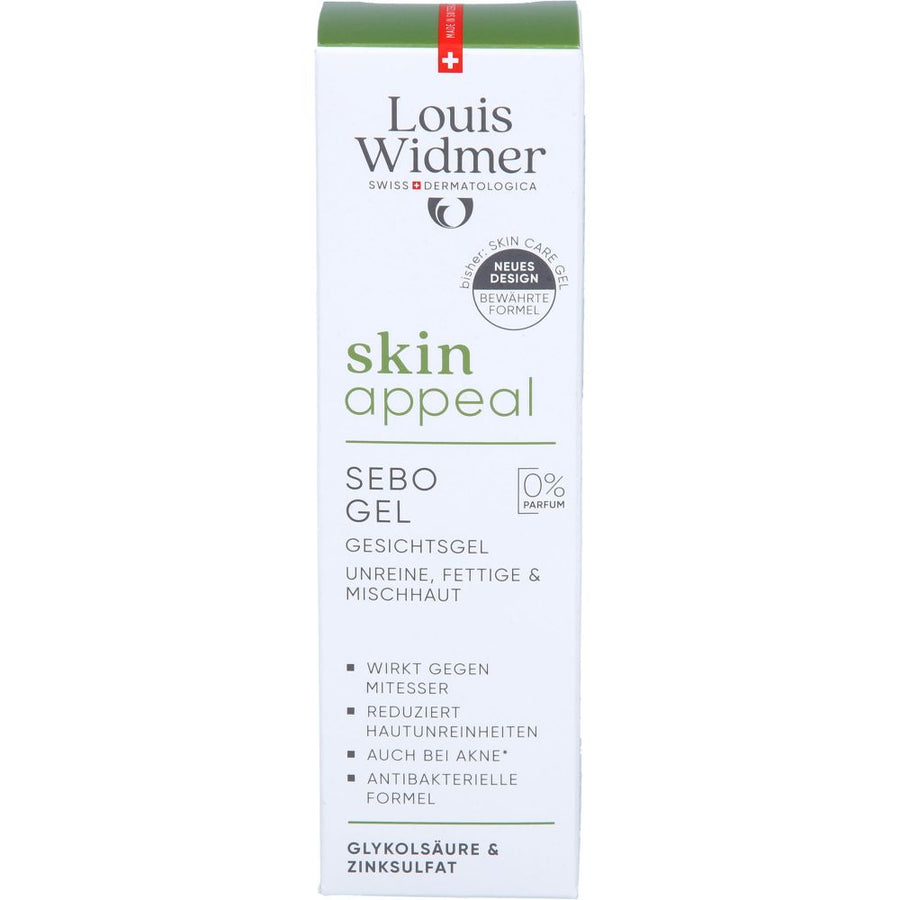 WIDMER Skin Appeal Sebo Gel o.P. — 30 ml — reference packaging
