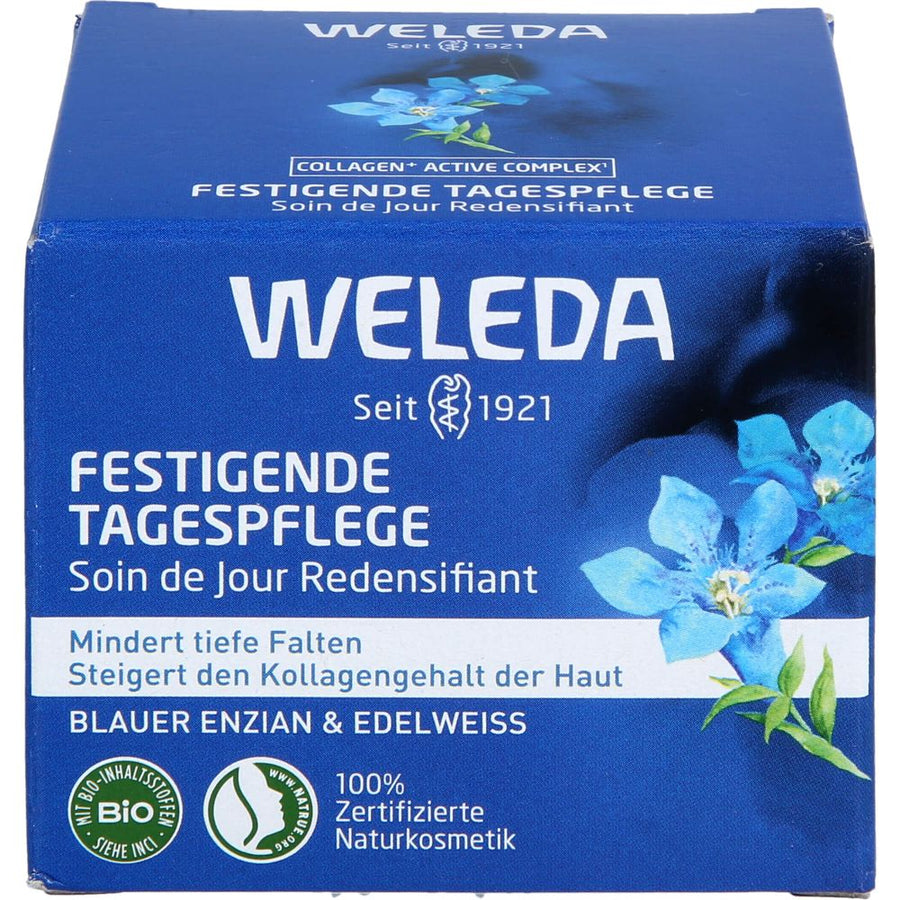 WELEDA festigende Tagespflege blauer Enzian&Edelw. — 40 ml — reference packaging