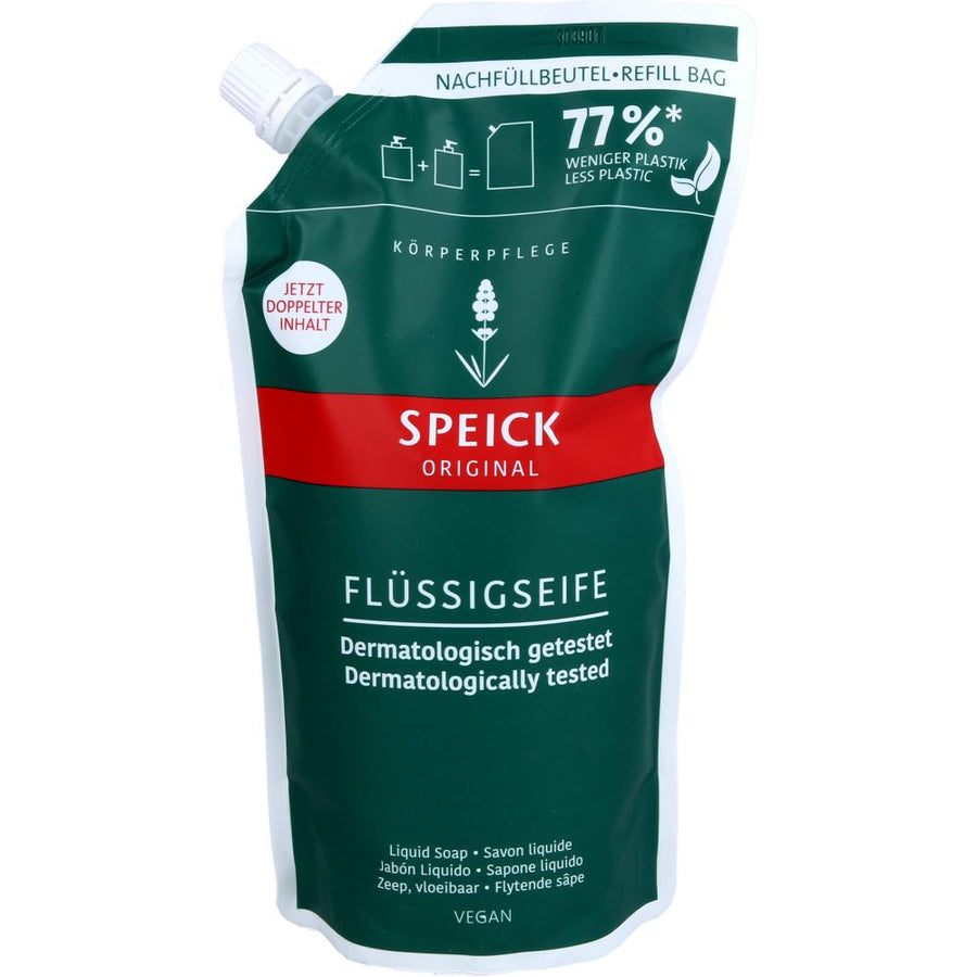 SPEICK Original Flüssigseife Nachfüllbeutel — 600 ml — reference packaging
