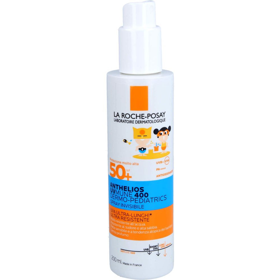 ROCHE-POSAY Anthelios Dermo Kids Spray LSF 50+ — 200 ml — reference packaging