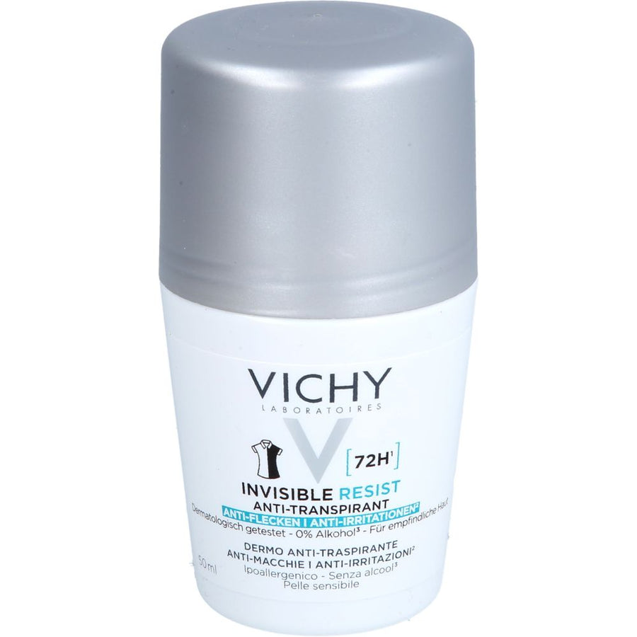 VICHY DEO Roll-on 72h Anti-Flecken Invisible — 50 ml — reference packaging