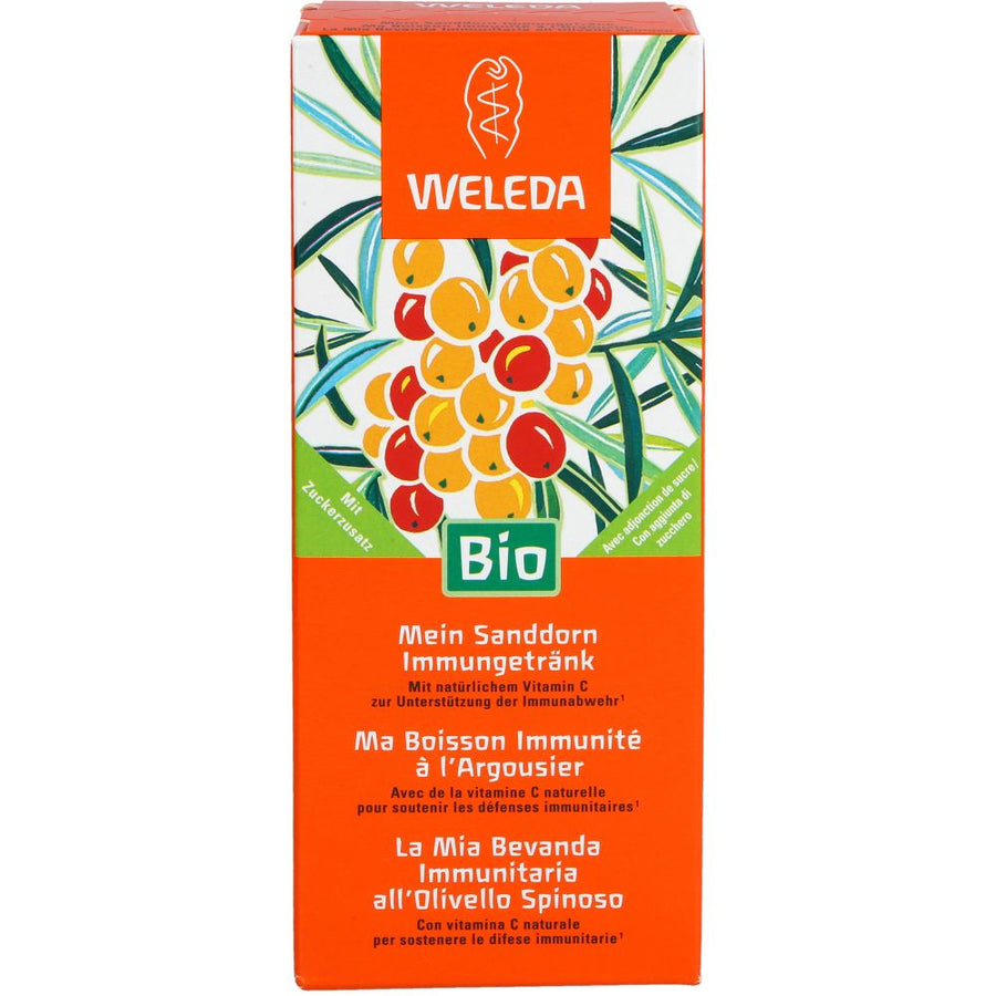 WELEDA Mein Sanddorn Immungetränk — 200 ml — reference packaging