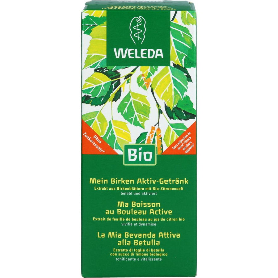 WELEDA Mein Birken Aktiv-Getränk — 200 ml — reference packaging