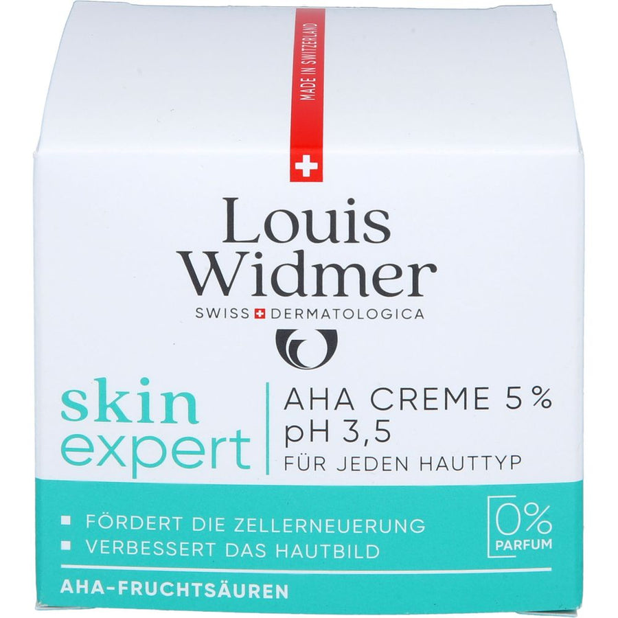 WIDMER skinexpert AHA Creme 5% o.P. — 50 ml — reference packaging