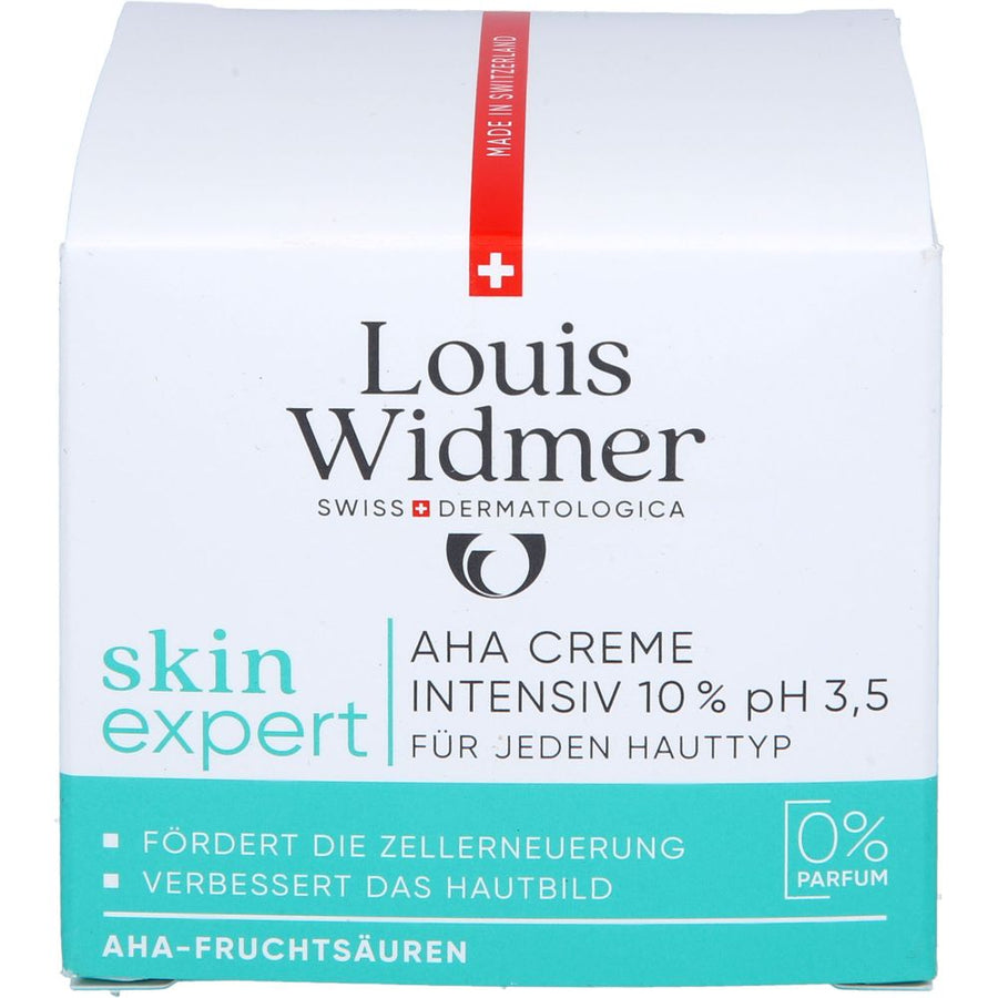 WIDMER skinexpert AHA Creme 10% o.P. — 50 ml — reference packaging