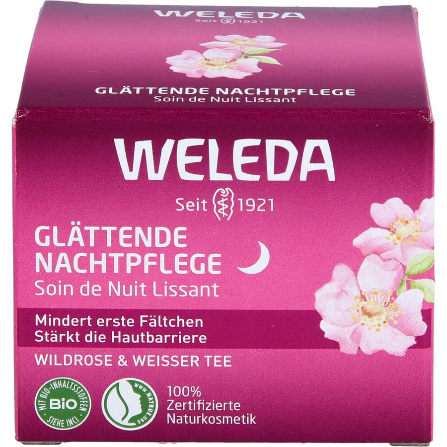 WELEDA glättende Nachtpflege — 40 ml — reference packaging
