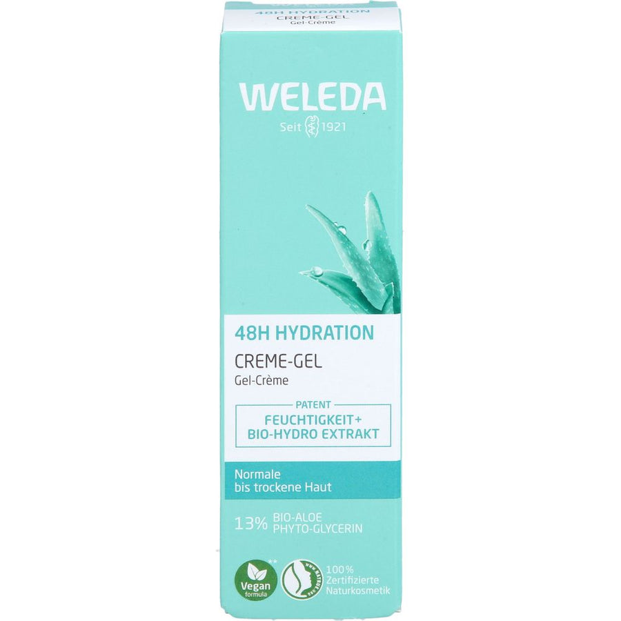 WELEDA 48h Hydration Creme-Gel — 30 ml — reference packaging