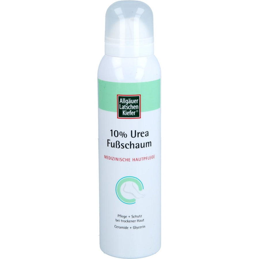 ALLGÄUER LATSCHENK. 10% Urea Fußschaum — 150 ml — reference packaging