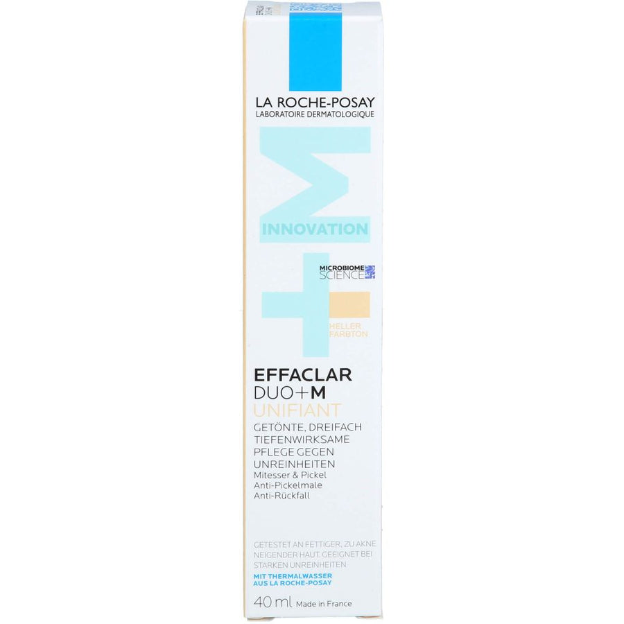 ROCHE-POSAY Effaclar Duo+M Unifiant Creme hell — 40 ml — reference packaging