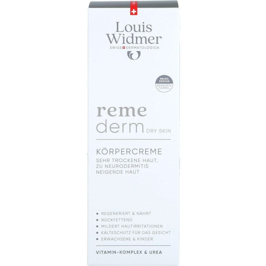 WIDMER Remederm dry Skin Körpercreme — 200 ml — reference packaging