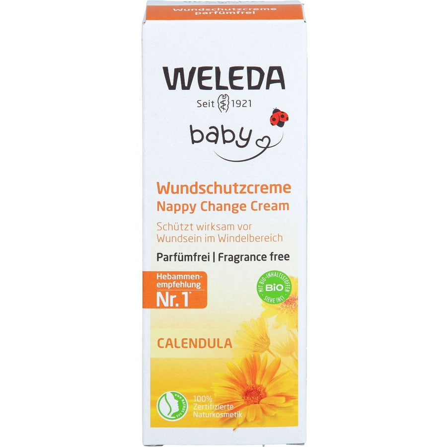 WELEDA Calendula Wundschutzcreme parfümfrei — 75 ml — reference packaging