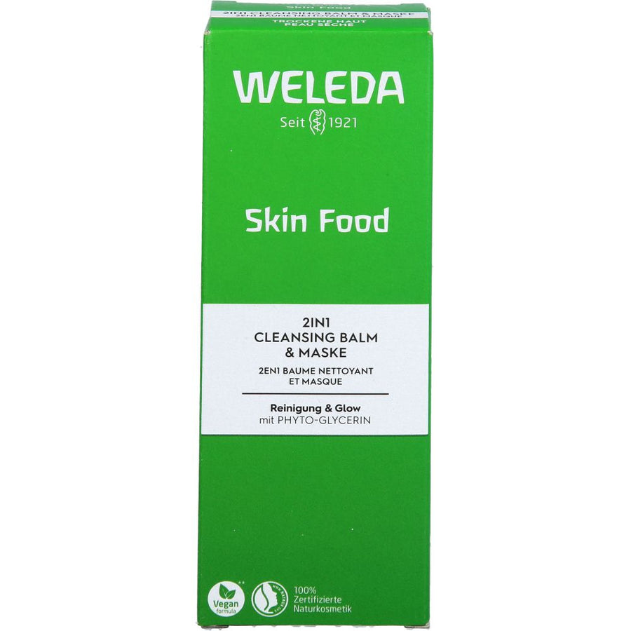 WELEDA Skin Food Cleansing Balm & Maske — 75 ml — reference packaging
