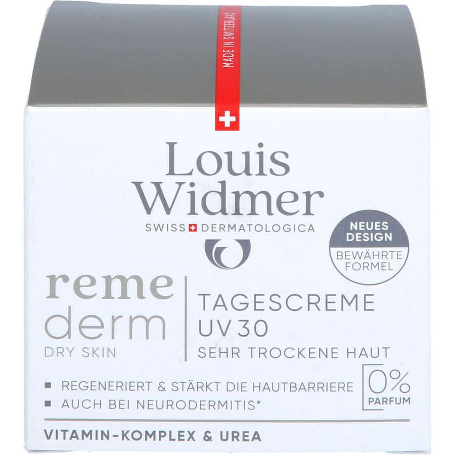 WIDMER Remederm dry Skin Tagescreme UV 30 o.P. — 50 ml — reference packaging