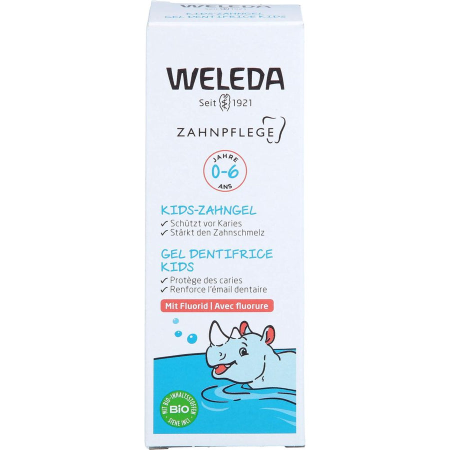 WELEDA Kids-Zahngel mit Fluorid — 50 ml — reference packaging