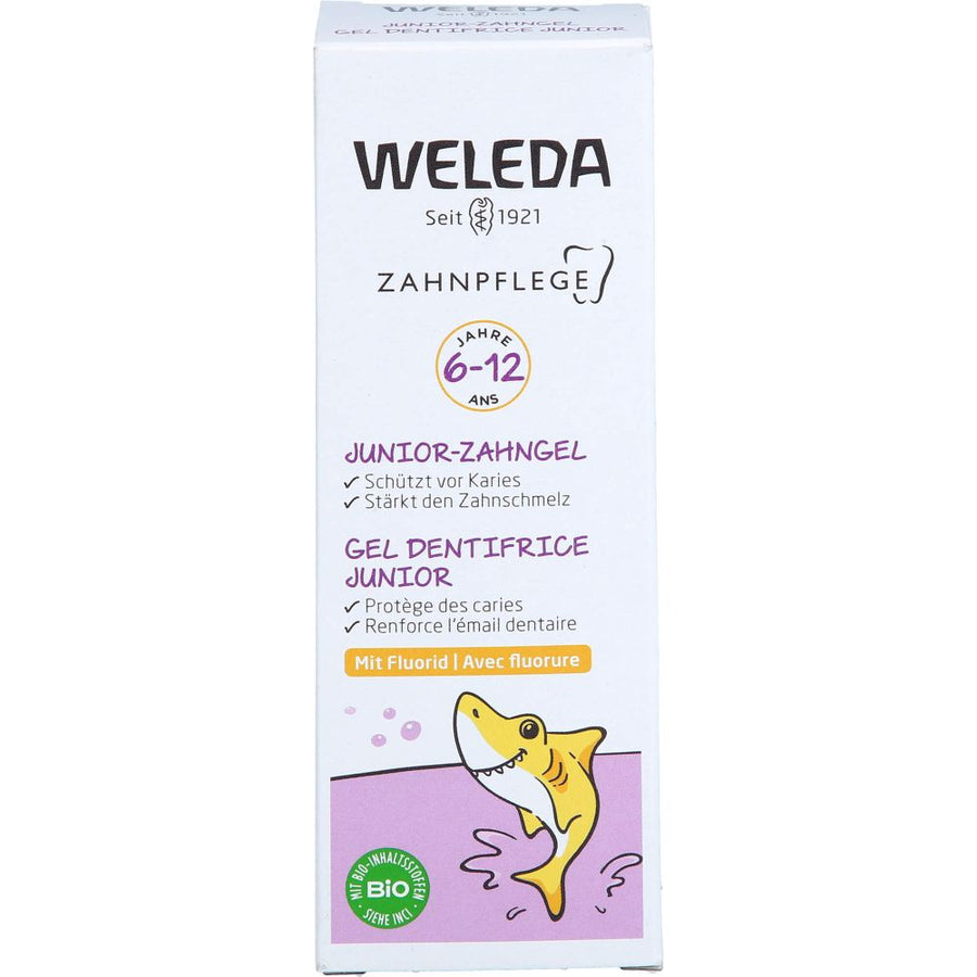 WELEDA Junior-Zahngel mit Fluorid — 50 ml — reference packaging