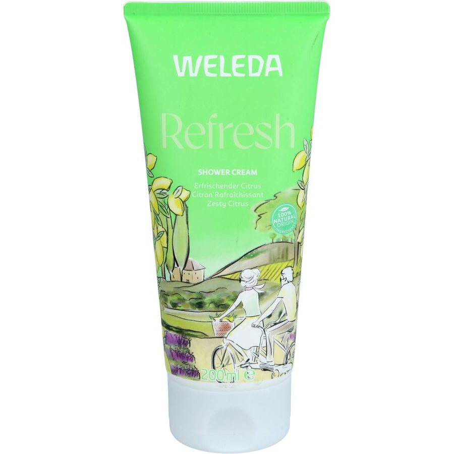 WELEDA Refresh Erfrischungsdusche Citrus — 200 ml — reference packaging