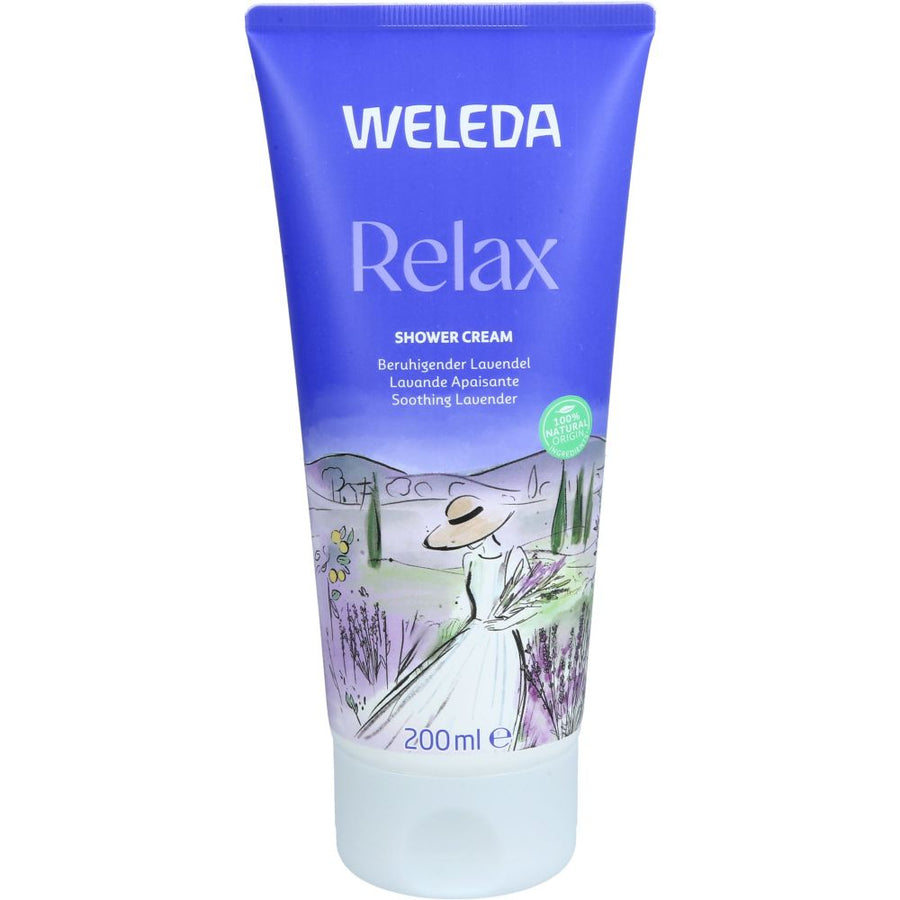 WELEDA Relax Shower Cream Lavendel — 200 ml — reference packaging