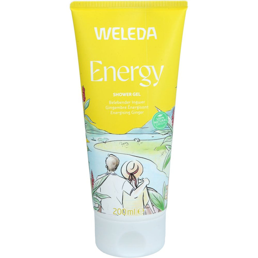 WELEDA Energy Shower Gel Ingwer — 200 ml — reference packaging