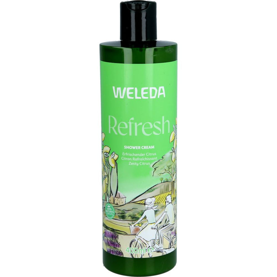 WELEDA Refresh Shower Cream Citrus — 400 ml — reference packaging