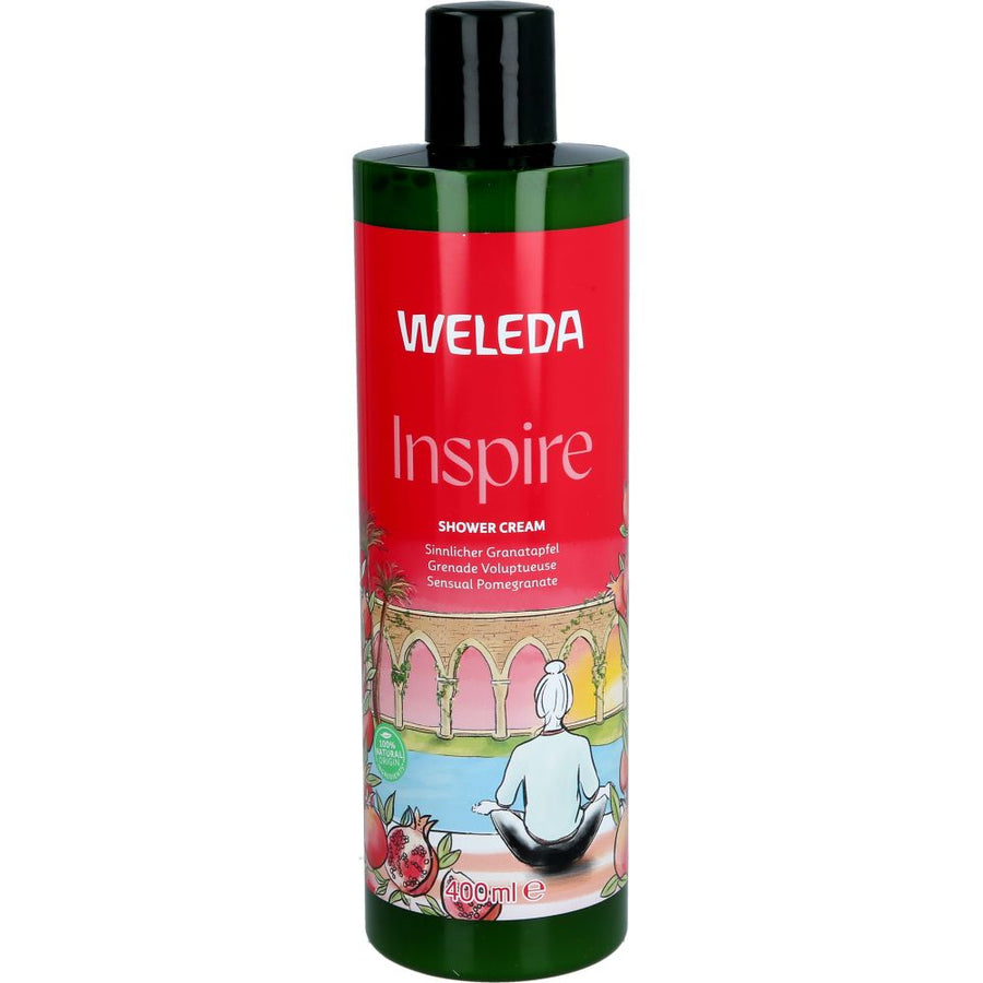 WELEDA Inspire Shower Cream Granatapfel — 400 ml — reference packaging