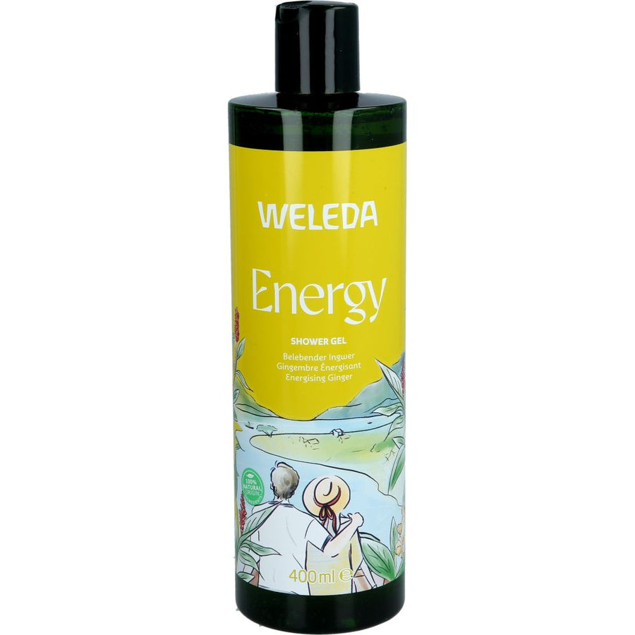 WELEDA Energy Shower Gel Ingwer — 400 ml — reference packaging