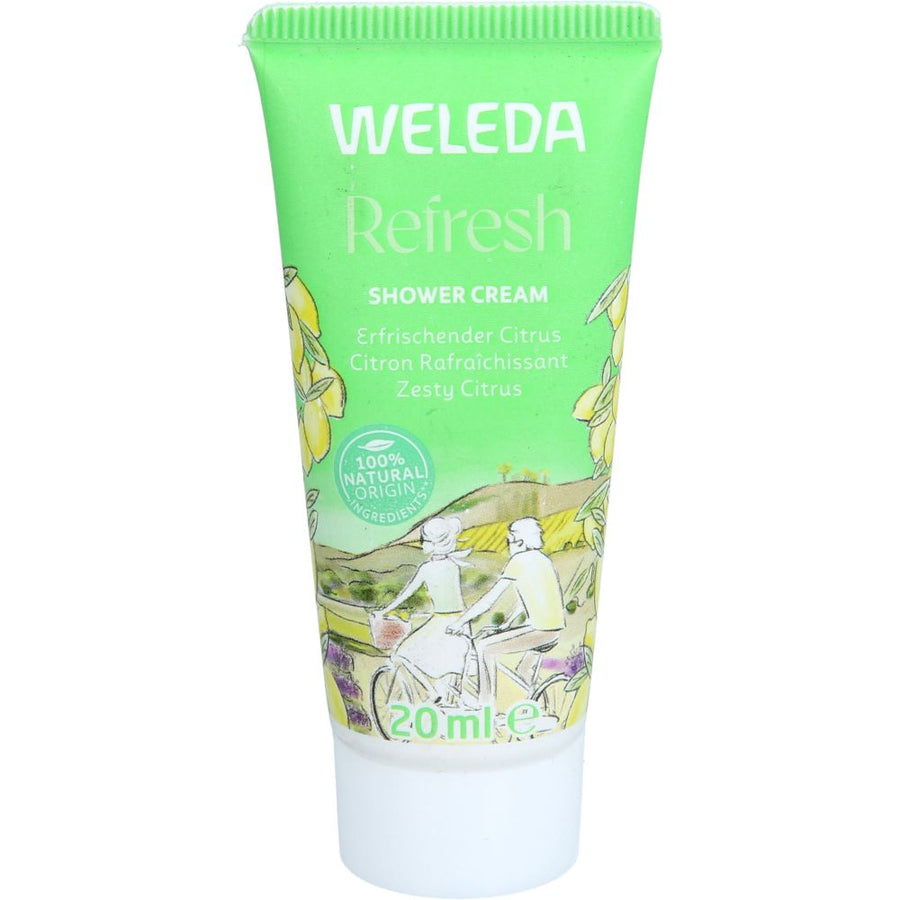 WELEDA Refresh Shower Cream Citrus erfrischend — 20 ml — reference packaging