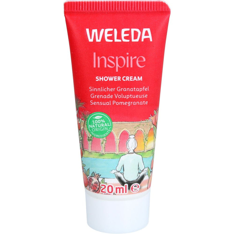 WELEDA Inspire Shower Cream Granatapfel sinnlich — 20 ml — reference packaging