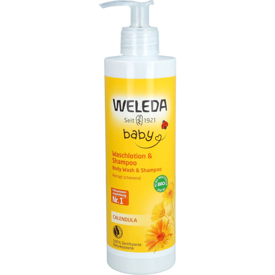 WELEDA Calendula Waschlotion & Shampoo — 400 ml — reference packaging