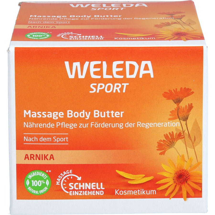 WELEDA Sport Massage Bodybutter — 150 ml — reference packaging