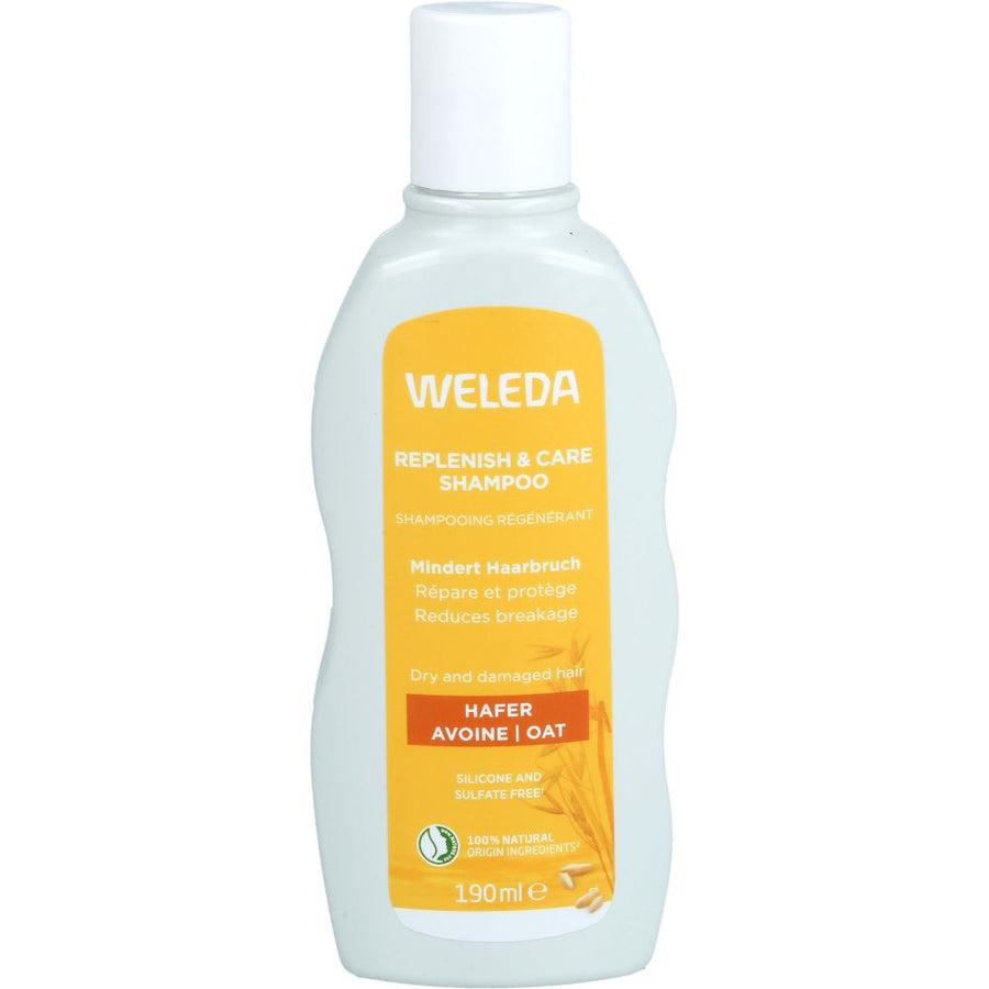 WELEDA Replenish & Care Shampoo Hafer — 190 ml — reference packaging