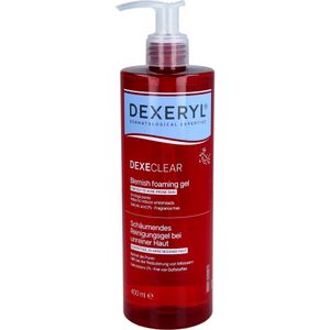 Dexeryl Dexeclear Foaming Cleansing Gel — 400 ml — reference packaging