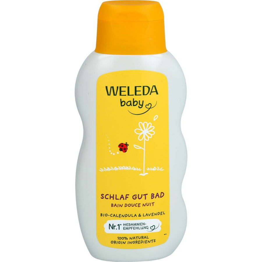 WELEDA Calendula Schlaf Gut Bad — 200 ml — reference packaging