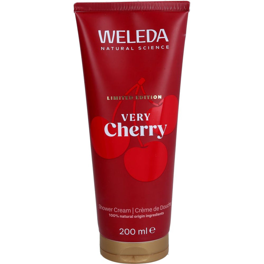 WELEDA Very Cherry Shower Cream — 200 ml — reference packaging