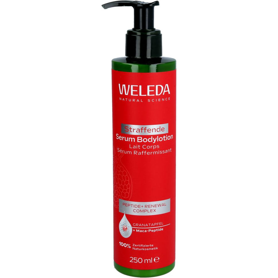 WELEDA straffende Serum Bodylotion — 250 ml — reference packaging