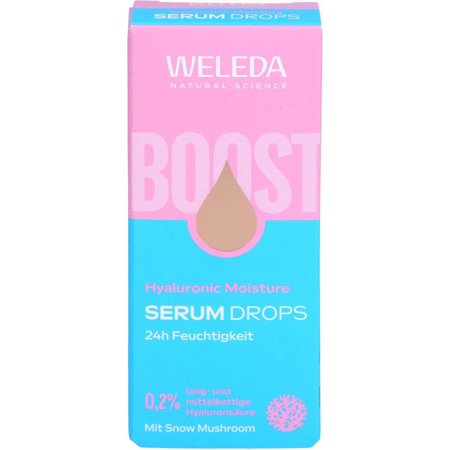 WELEDA Hyaluronic Moisture Serum Drops — 30 ml — reference packaging