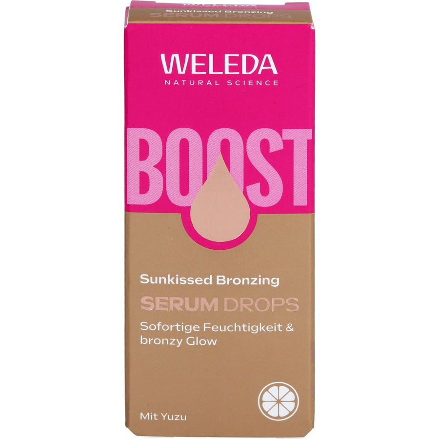 WELEDA Sunkissed bronzing Serum Drops — 30 ml — reference packaging