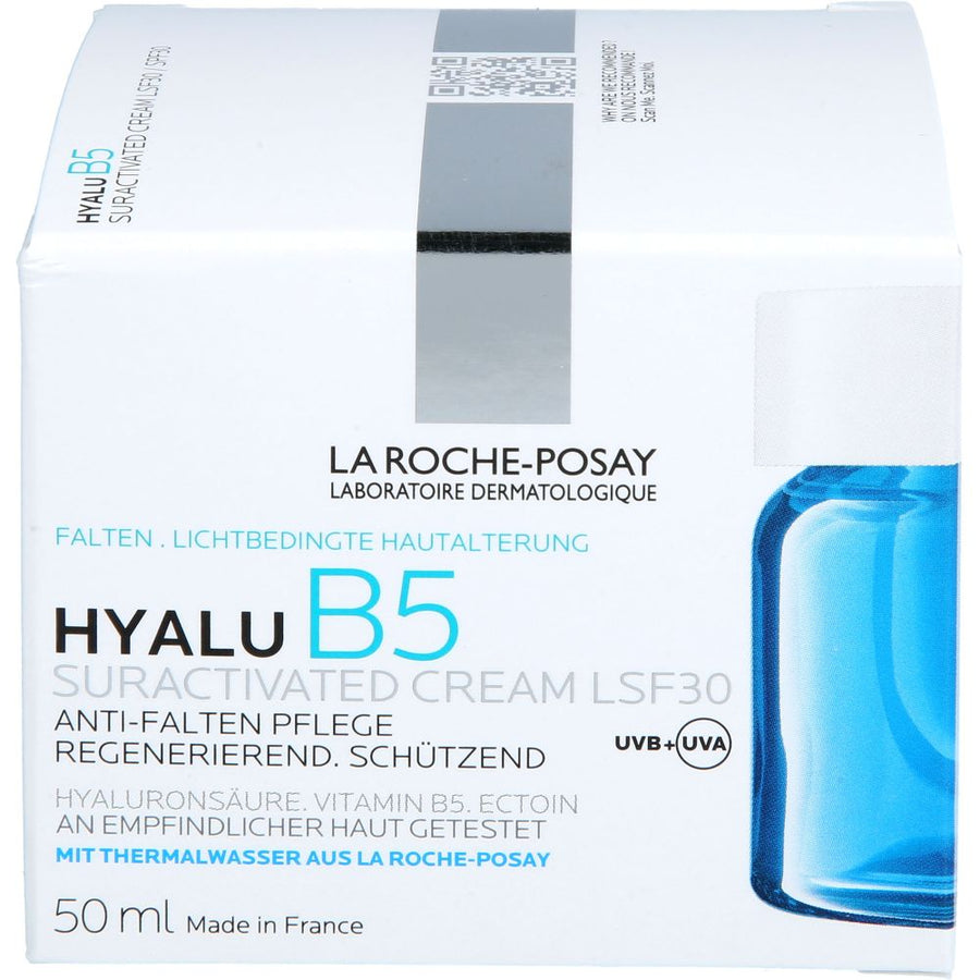 ROCHE-POSAY Hyalu B5 Suractivated Cream LSF 30 — 50 ml — reference packaging
