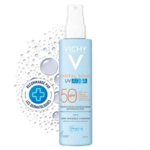 VICHY CAPITAL Soleil UV-Aqua Spray LSF 50 — 200 ml — reference packaging
