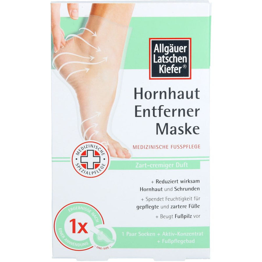 ALLGÄUER LATSCHENK. Hornhaut Entf.Maske cremig Set — 1 P — reference packaging