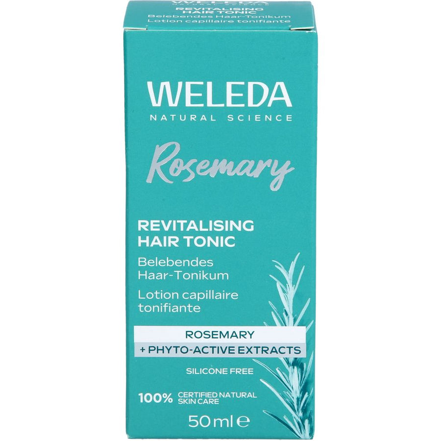 WELEDA belebendes Haar-Tonikum Rosmarin — 50 ml — reference packaging